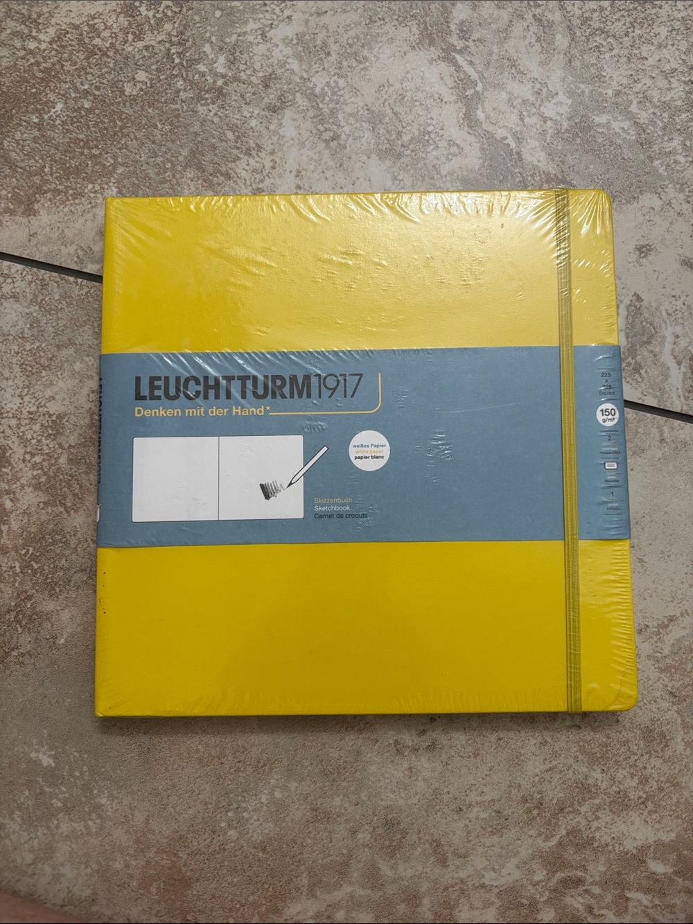 Leuchtturm1917 Yellow Hardcover Notebook / Sketchbook